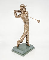Golf Trophy Portrait of Tiger Woods 13"/33.5cm  S84
