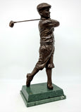 Bobby Jones 13" Patinated on a two tier base
