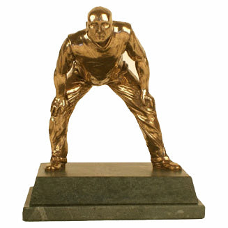 Slip Fielder. High quality bronze cricket trophy-S17