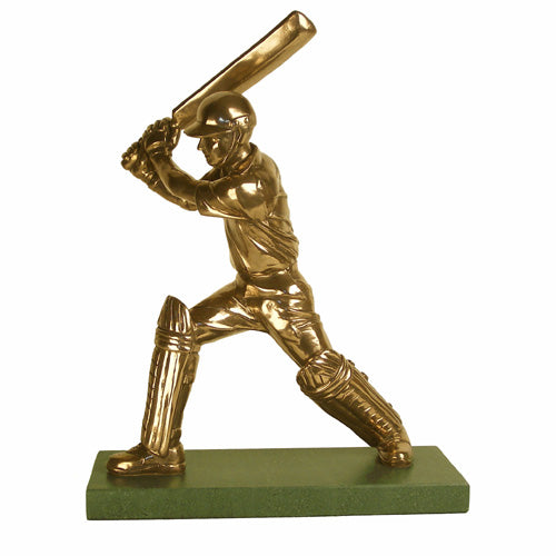 Cricketer Batsman trophy. Great cricket match trophy-S7a