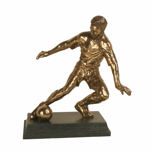 Football trophy figure perfect tournament or man of the match award-S87
