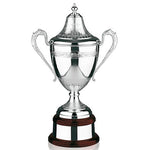 Silver Golf Trophy The Riviera Cup with Lid 14.25"/35.5cm  -17-L100A