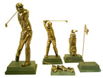 5 Golf Trophies in a Prize Package PP5