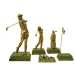 5 Golf Trophies in a Prize Package PP8