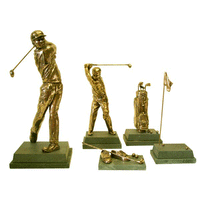 5 Golf Trophies in a Prize Package PP9