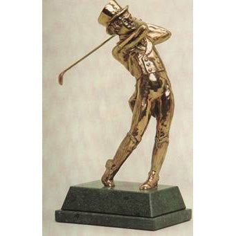 Johnnie Walker golfer - 8.5"/22cm S11Johnnie Walker as golf trophy award - 8.5"/22cm S11