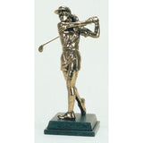 Golf trophy of Lady golfer driving - 11"/28cm S65