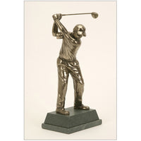 This original sculpture shows brilliant tee shot preparation. Cast to the highest skilled standards, it makes an ideal prize or trophy or even a treasured gift